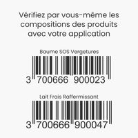 code barre programme réparation vergetures