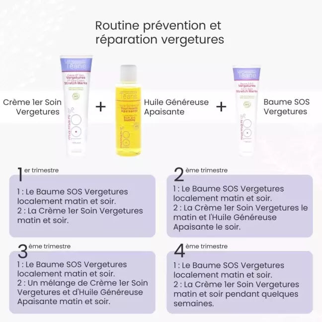 routine pour éviter et corriger les vergetures