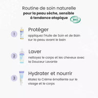 routine de soin bébé