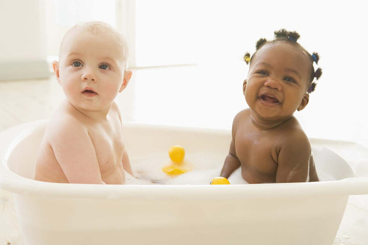 La toilette de bébé