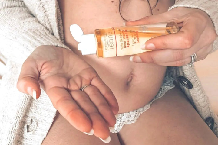 comment utiliser l'huile grossesse