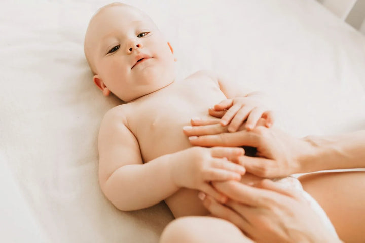 eczema ventre bebe
