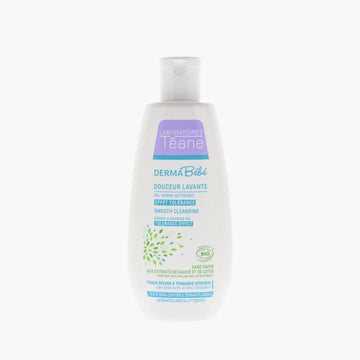 Douceur Lavante, un gel lavant sans savon pour le bain de bébé