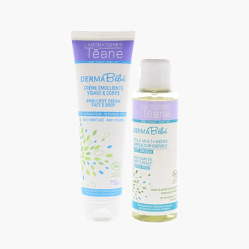 Duo de soin visage et corps pour bébé et enfant