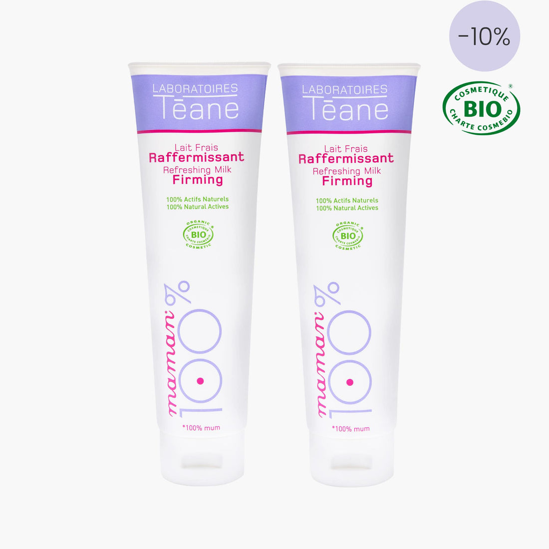 Duo de Lait Frais Raffermissant bio 